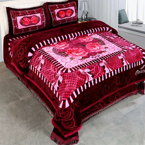 Modern Wedding Blanket Set - Color: As Per Requirement