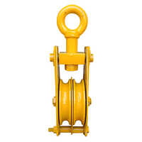 Double Sheave Pulley - Color: As Per Requirement