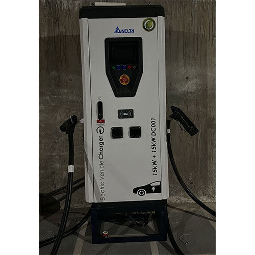 Metal Delta 30 Kw Dc Ev Charger (Gbt Dual Gun)