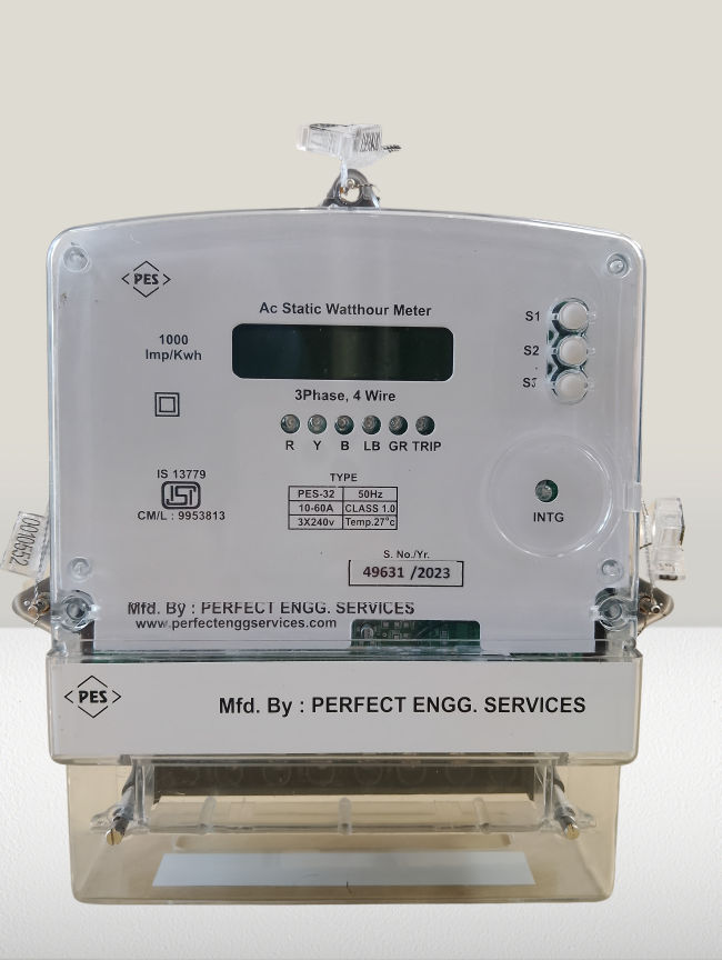 Three Phase Prepaid Energy Meter