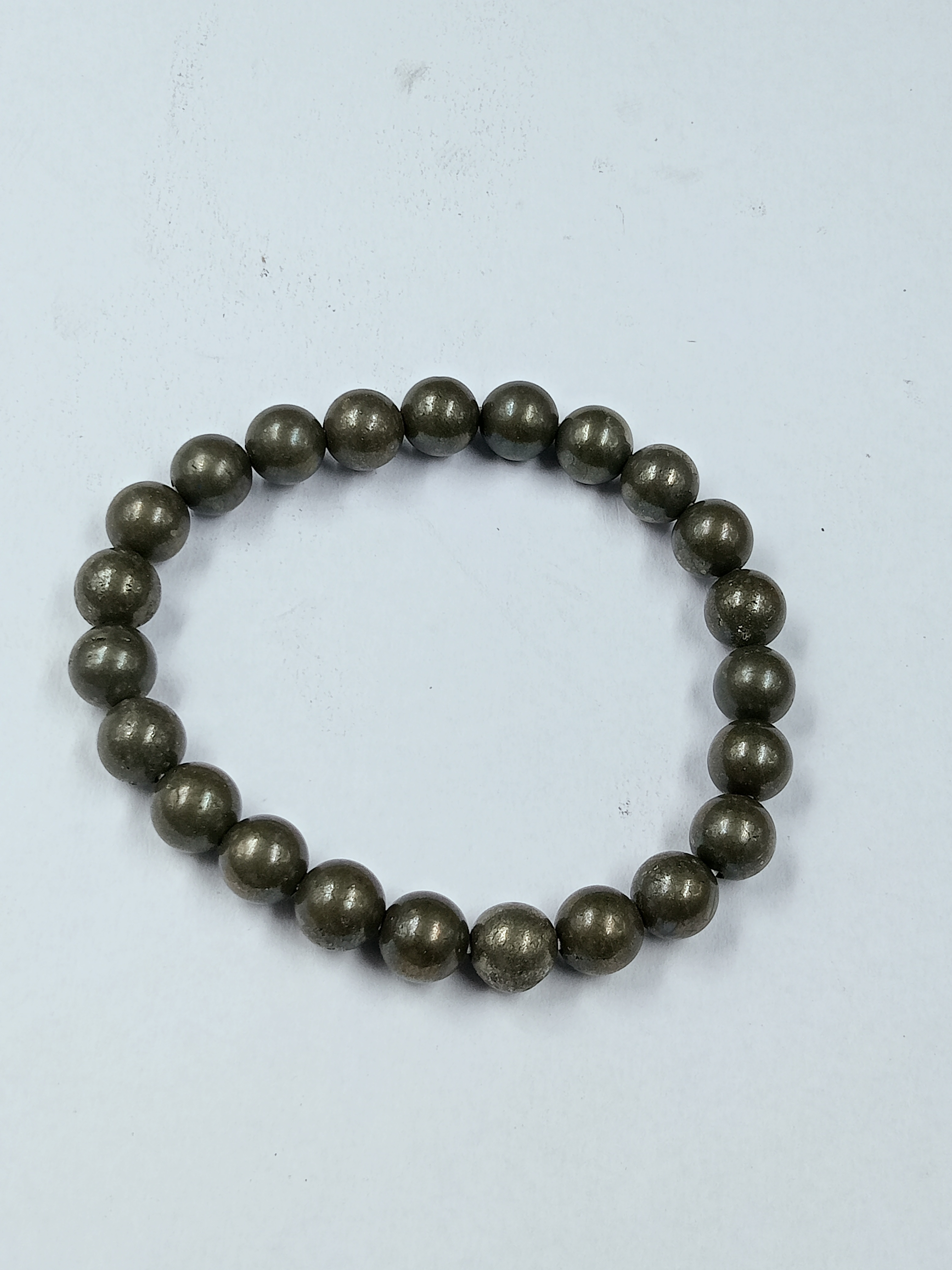 Natural Pyrite Stone Bracelet