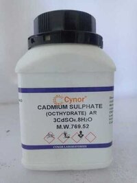 Cadmium Sulphate Ar (500 Gm) - 3cdso4â·8h2o, Analytical Reagent, Highly Soluble In Water, Accurate Results, High Purity, Reliable Quality, Plastic Bottle