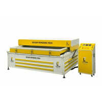 Horizontal Industrial Vacuum Membrane Press Machine