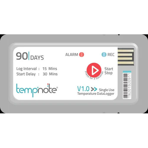 Tempnote V1.0 - Single Use Data Logger