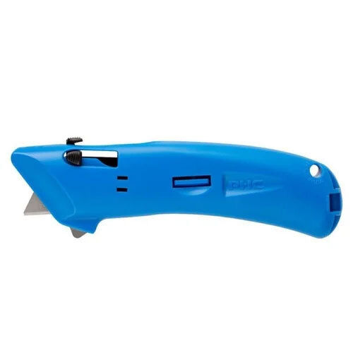 Blue Phc (Pacific Handy Cutter) - Ezar Auto Retract Safety Cutter With Tape Splitter