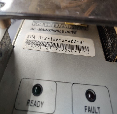 INDRAMAT KDA 3.2-100-3-A00-W1 AC SERVO DRIVE