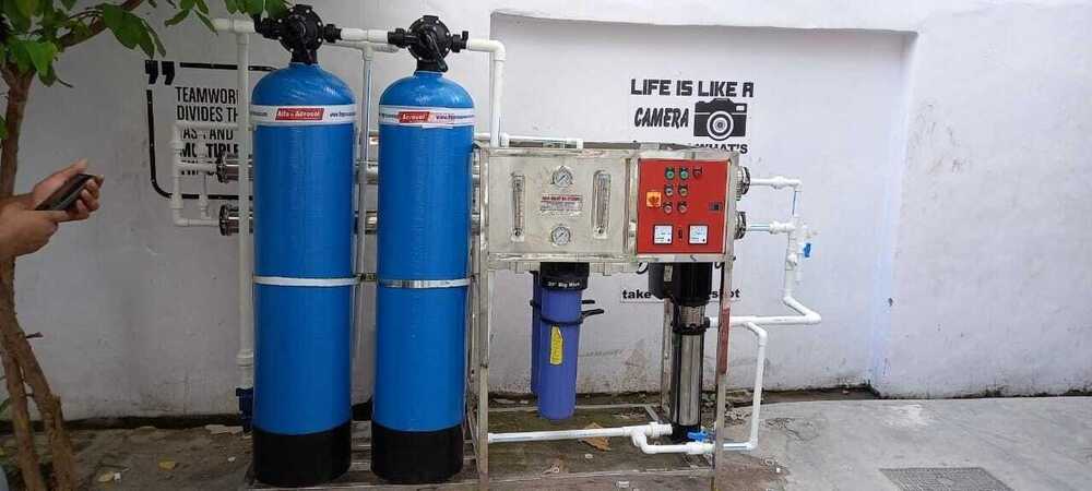 1000 LPH FRP RO Plant