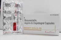 rosuvastatin 10mg  aspirin and clopidogrel capsules