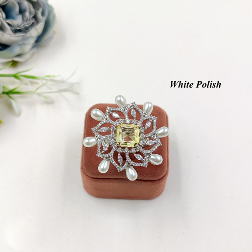 Designer American Diamond Ring