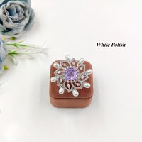 Designer American Diamond Ring