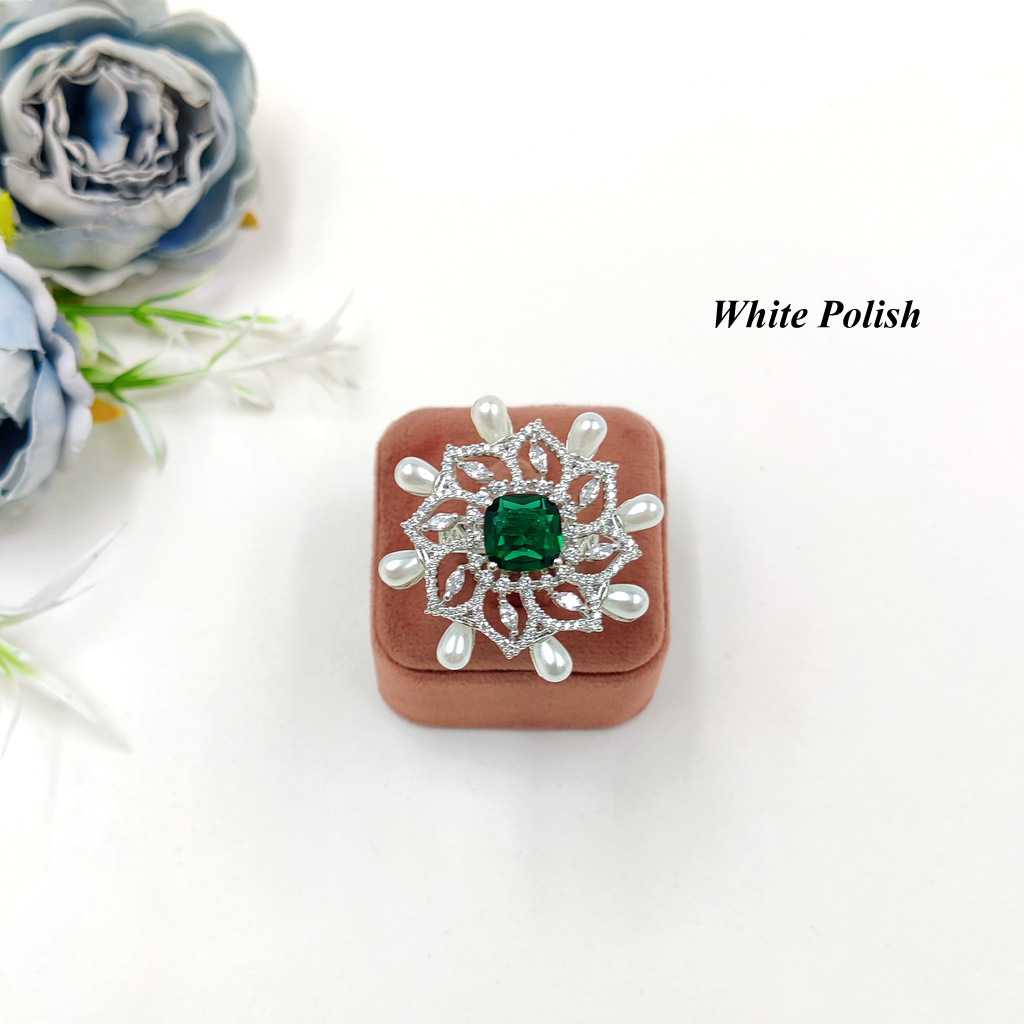 Designer American Diamond Ring