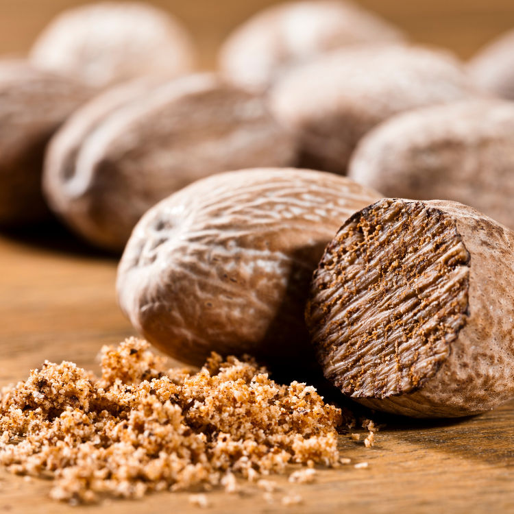 Natural Brown NUTMEG Antioxidants Pure Taste