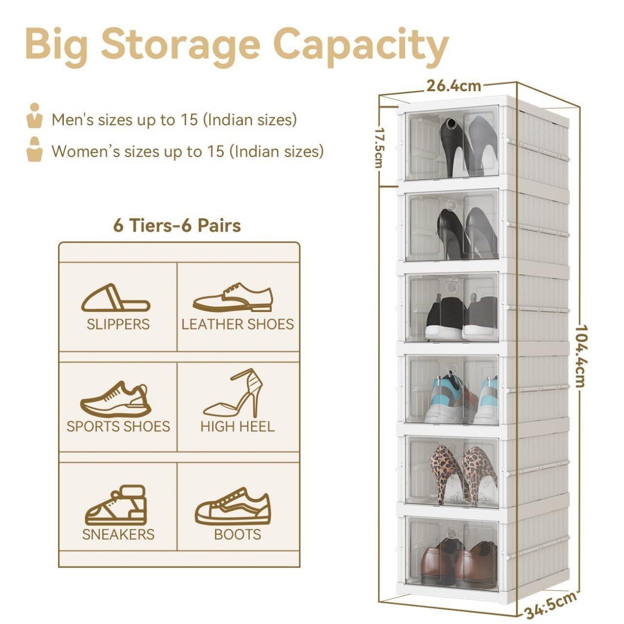 Shoe Organiser , Free Standing