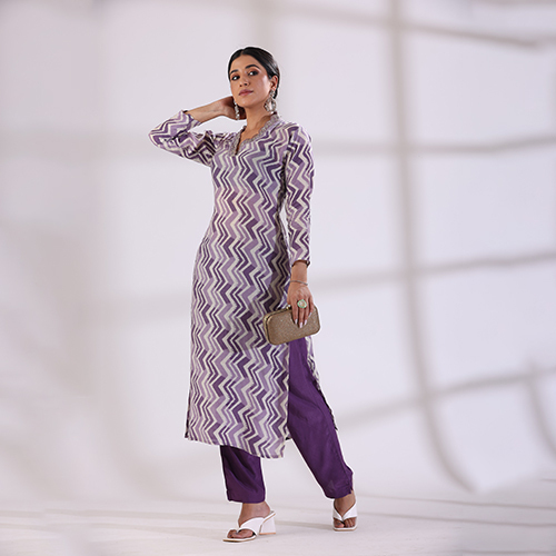 Muslin Kurta Pant Set