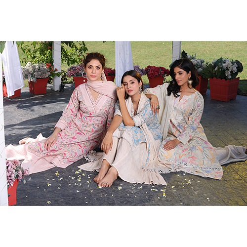 Ladies Pure Cotton 3 Piece Set