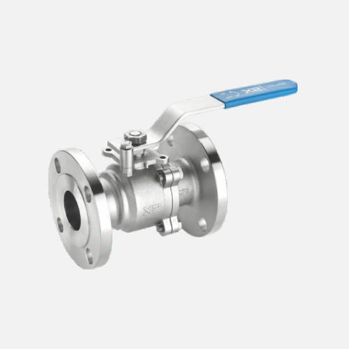 Polished 2 Piece Iso Pad Ball Valve