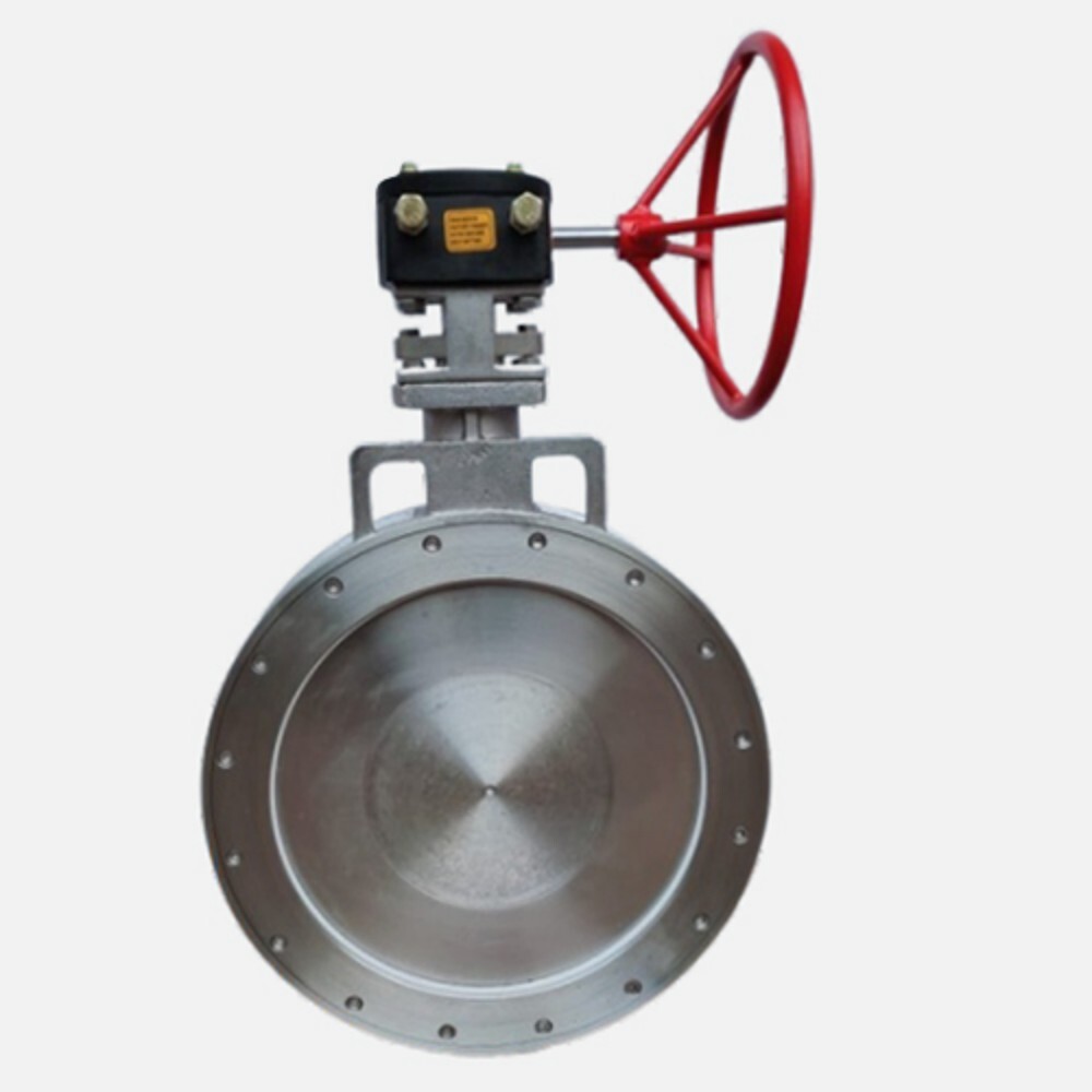 Gear Operated High Performance Double Offset Butterfly Valve - Stainless Steel, Custom Size Options | Hydraulic Power, Industrial Water Flow Control, Warranty Included
