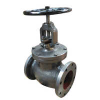 Industrial Globe Valve - Stainless Steel, Customized Port Size | Sealed Galvanized Finish, Industrial Usage
