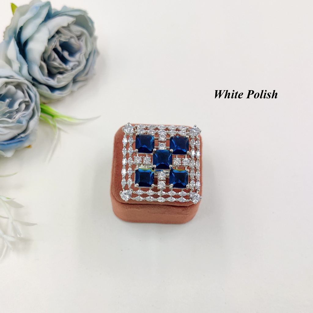Stylish American Diamond Ring