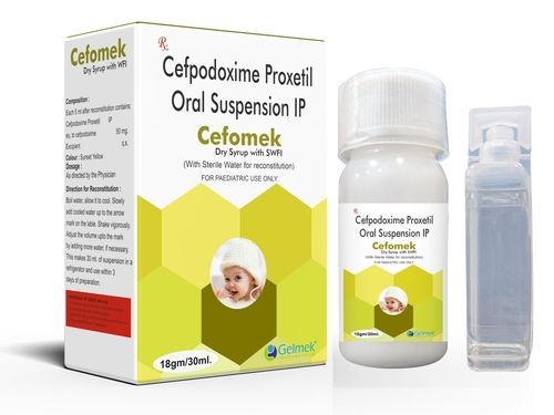 Cefomek Dry Syrup With Wfi