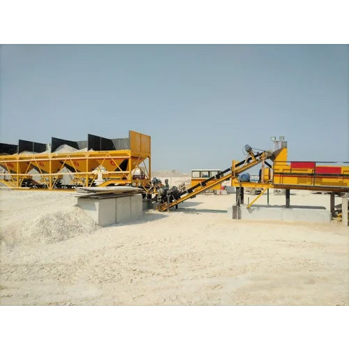 Semi-Automatic Wet Mix Macadam Plant