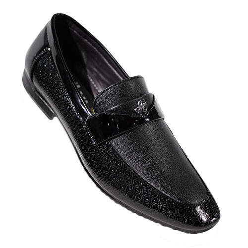 Mens Black Loafers