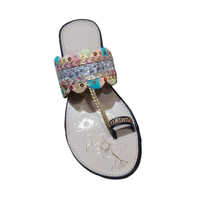 Different Available Ladies Kohlapuri Slippers