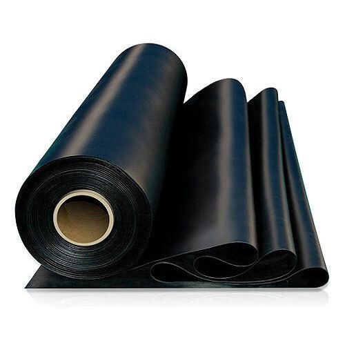 Black Synthetic Rubber Sheet