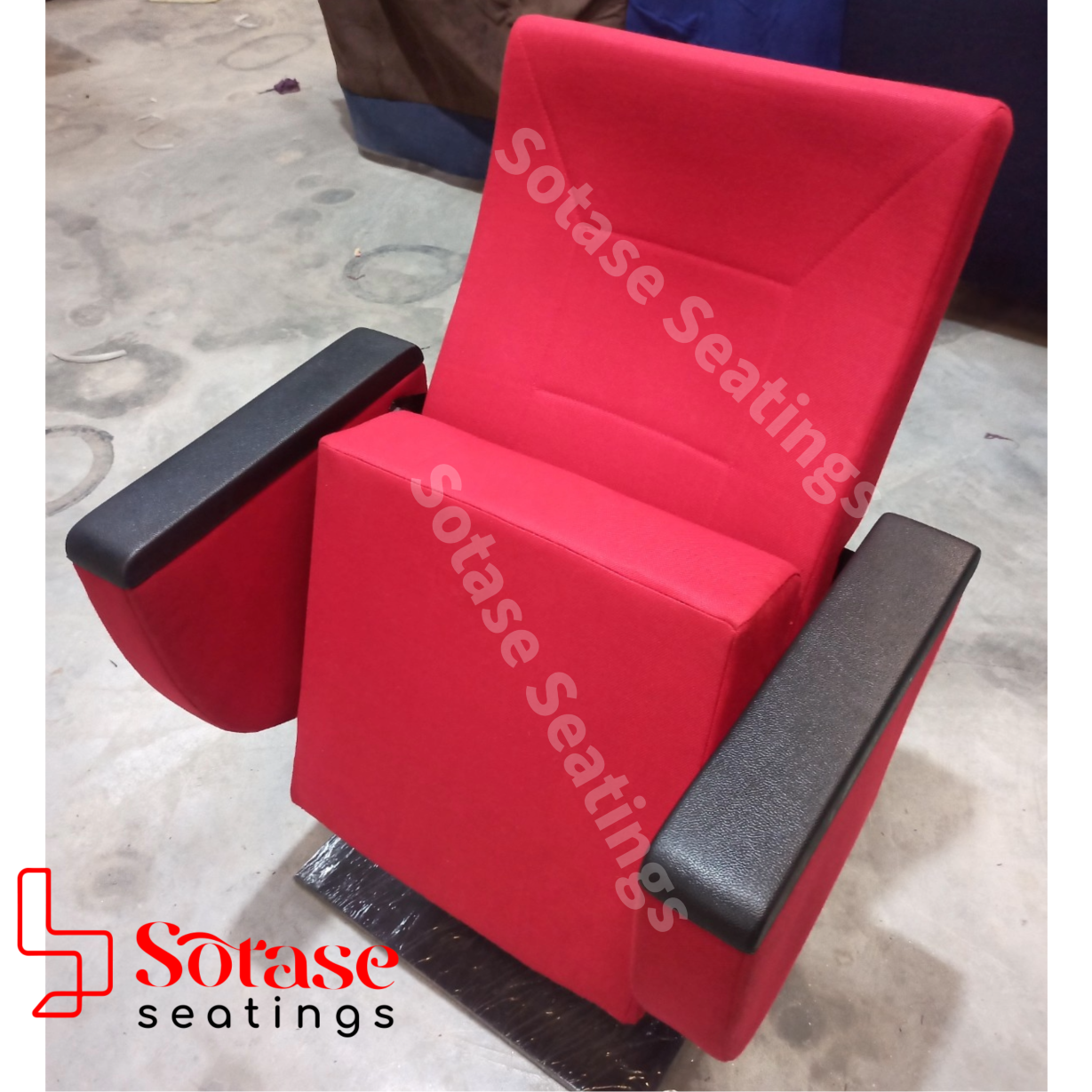 Sotase Center Mounted Tip-Up Auditorium Chair