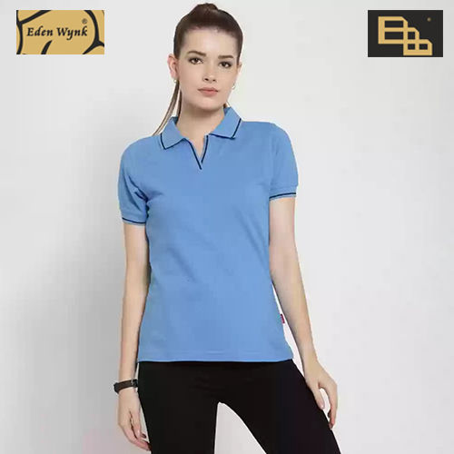 Ladies Collar T-Shirt