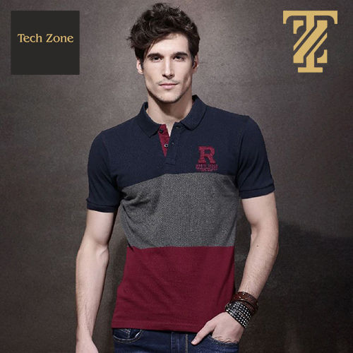 Mens Collar T-Shirt Age Group: Adult