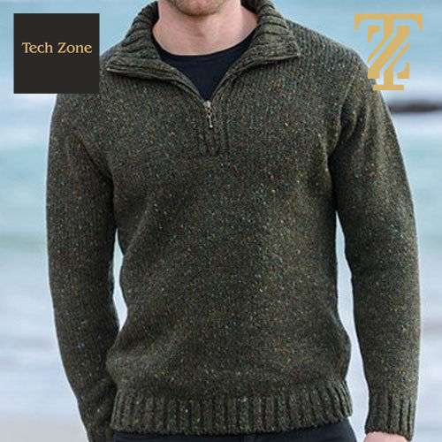 Washable Mens Woolen Sweatshirt