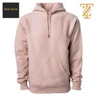 Mens Pink Hoodie