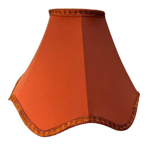 Orange Fabric Lamp Shade