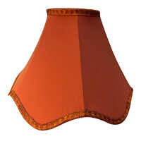 Orange Fabric Lamp Shade