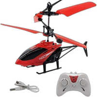 Exceed Helicopter Toy - Plastic Material | For Ages 8 To 15, Vibrant Red Color, Personal Use, Fun And Engaging Flight Experience