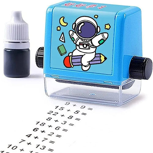 Roller Stamp Plastic Number Rolling Stamp Addition Subtraction Math