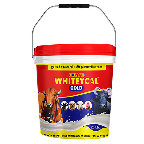 Chelated Whiteycal Gold Animal Feed Supplement 20l Grade: First Class