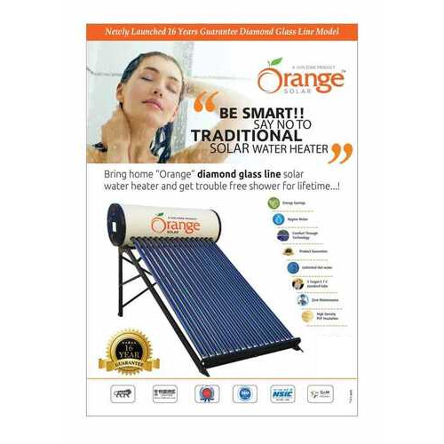 Diamond Glass Line Solar Water Heater