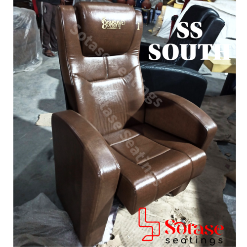 Sotase Leatherette Push Back Cinema Chair