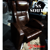 Sotase Leatherette Push Back Cinema Chair - Finish: Upholstery