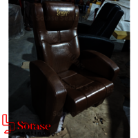 Sotase Leatherette Push Back Cinema Chair