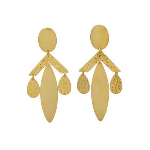 Golden drop earring Set for woman