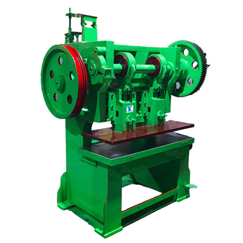 Industrial C Frame Power Press Machine - Material: Mild Steel (ms) at ...