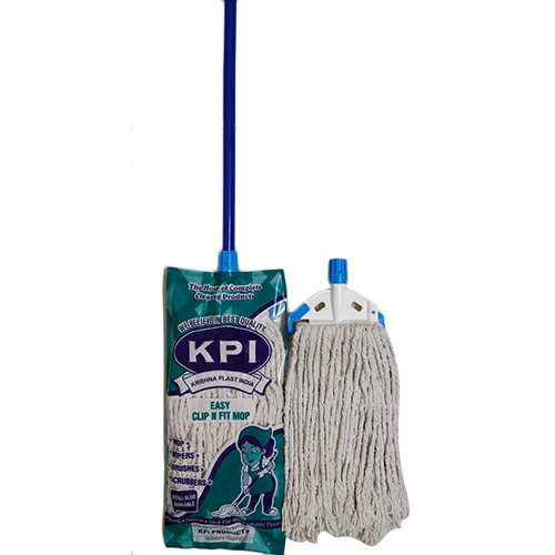 6 Inch A Grade Wet Mop With 4 Feet Metal Pipe