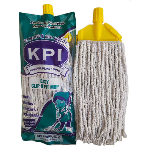 6 Inch A-dl-soft Wet Mop Refill - Color: As Per Requirement