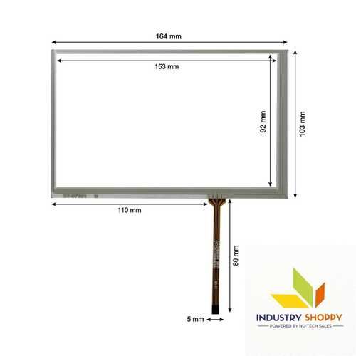 Touch Screen For Touchwin Th765-N Hmi Operator Panel