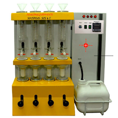 SCS 4E Automatic PC Compatible Solvent-Fat Extraction System with Economic Version