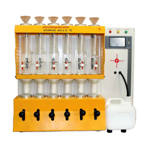 Yellow Scs 6 R Ts Automatic Pc Compatible Solvent-Fat Extraction System With Touch Screen Display Version