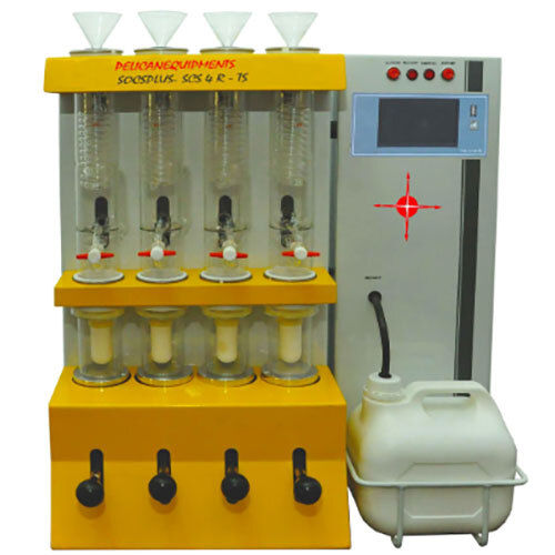 SCS 4R TS Automatic PC Compatible Solvent-Fat Extraction System with Touch Screen Display Version